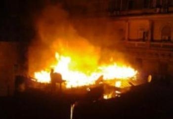 نشوب حريق بمتحف ملوي بالمنيا بعد نهب محتوياته ومقتل احد موظفيه