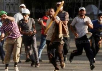 تجديد الأشتباكات بين الأخوان والأهالي بكوبري كليوباترا بالأسكندرية