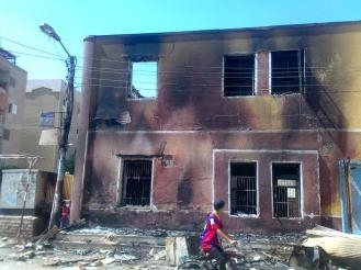 العدل والتنمية:حرق ممتلكات الاقباط بالمنيا وملوى يتم بطريقة ممنهجة