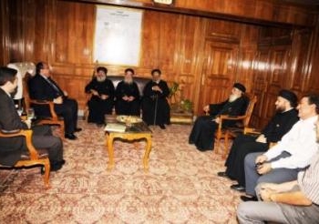 محافظ القليوبية يدين الاعتداء على الكنائس