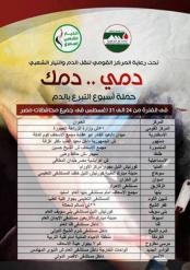 بعد حريق بنك الدم .. التيار الشعبى يدعو لحملة للتبرع بالدم