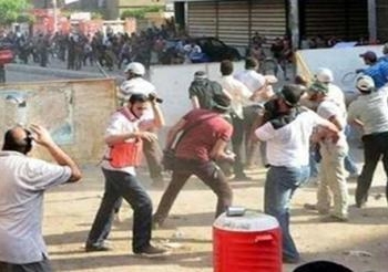 الاهالى تجهض مظاهرات جمعة الشهداء