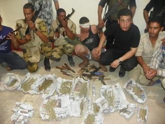 القاء القبض علي 23 بلطجي ببني سويف