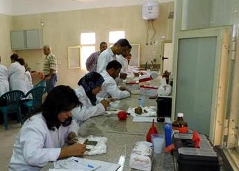 فريق من عشرات المرممين بالآثار يجرون  عمليات ترميم واسعة