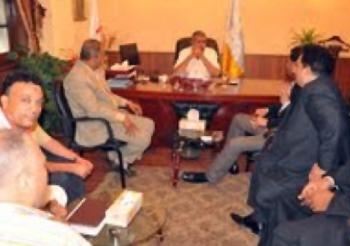 الجبهة الشعبية لمناهضة أخونة مصر تلتقى بمحافظ الاسكندرية