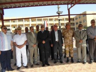 انتشار أمنى مكثف من الجيش و الشرطة وانتظام  الدراسة بـ398مدرسة بالسويس
