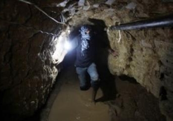 الاحتلال يعلن الكشف عن نفق بين غزة واسرائيل معد لتنفيذ عملية كبيرة