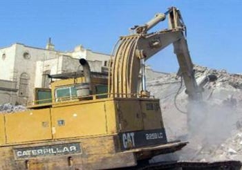 مطالب بتحويل حطام محكمة بني سويف لمزار