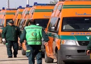 الاسعاف: إصابة ٥ أشخاص نتيجة انفجار قرب مبني المخابرات الحربية