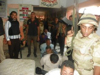 ضبط 20 من المشاركين في نهب وحرق قسم شرطة ببا
