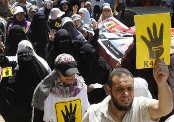 في الجيزة.. مسيرة لأنصار مرسي من خاتم المرسلين تصل لشارع الهرم