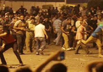 إصابة 4 أشخاص في اشتباكات الاخوان بالسويس بينهم مصاب بطلق ناري