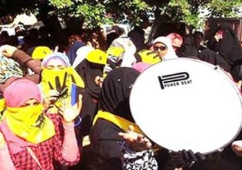 تظاهرات محدودة للإخوان بـ 3 مدن بالمنيا وسط مشاركة من كبيرة من النساء