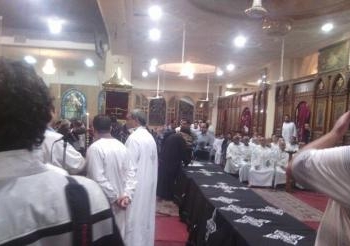 صلاة الوداع لشهداء دهشور