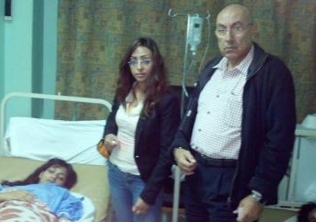 الاتحاد العام لأقباط من اجل الوطن يزور مصابي حادث قطار دهشور