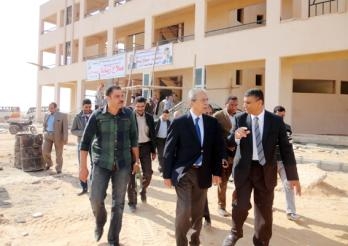 460 ألف جنية لتوصيل الكهرباء لجامعة الأزهر بالمنيا