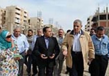 وزير الإسكان ومحافظ الإسماعيلية يفتتحان توسعات محطة معالجة صرف صحى
