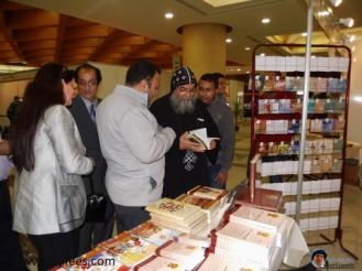 مطرانية المنيا تشارك في معرض الكتاب القبطي الأول بـ “رحيق الاستشهاد “