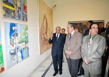 وزير الثقافة يفتتح صالون الشباب بقصر الفنون بالأوبرا