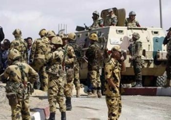 قوات الجيش الثانى تقضى على أحد منفذى حادث رفح 2012