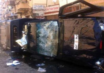 عاجل :اشتباكات بين أنصار مرسي والشرطة بجنوب المنيا