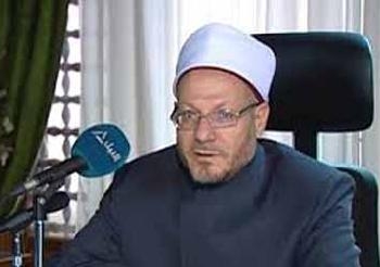 مفتي الجمهورية : المؤسسة الدينية في مصر حريصة على السلام