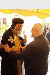 البابا تواضروس يعلق على زيارة رئيس الجمهورية للتهنئة بالميلاد المجيد