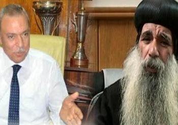 محافظ قنا يهنىء الانبا كيرلس بعيد الميلادبمقر المطرانية