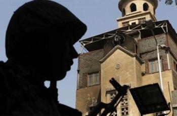 في المنيا اجراءت أمنية مشددة على كنائس المناطق الملتهبة
