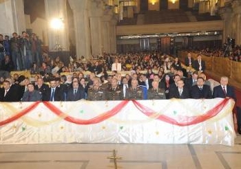 بالاسماء ننشر المهنئين فى قداس عيد الميلاد المجيد