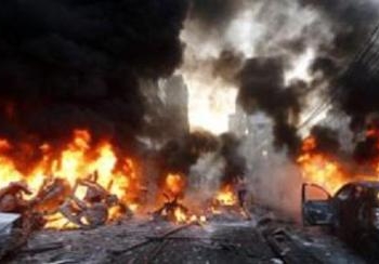 القاء قنبلة على مكتب مرور محور 26 يوليو