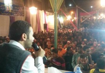 بدر وشاهين ضيفان بقنا للدعوة للتصويت بنعم للدستور