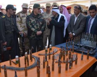 في مبادرتها الثالثة:قبائل جنوب سيناء تسلم السلاح للجيش الثالث الميدانى