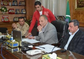 غرفة عمليات مجلس الوزراء تتابع الأوضاع بالمنيا