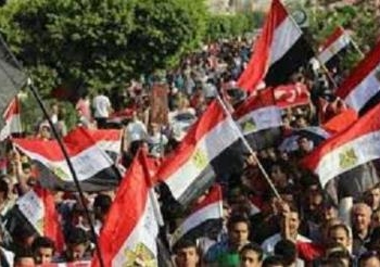 أجواء كرنفالية فى احتفال القليوبية بالذكرى الثالثة لثورة 25 يناير