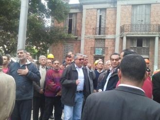 الجبهة الشعبية مع محافظة الأسكندرية لرصد أشغالات الطريق