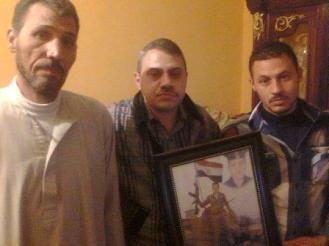 “وطنى ” فى منزل شهيد مديرية أمن الدقهلية نادر عبد الرحمن بكفر أبو ذكرى