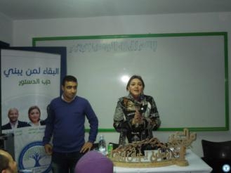 جميلة اسماعيل فى كفرالشيخ  تؤكد: 2014 العام الأصعب فى حياة المصريين