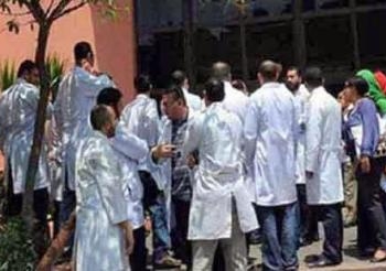 مستشفى السويس و الوحدات الصحية تشهد إضراب جزئي للمطالبة بالكادر