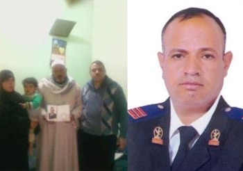 “وطنى ” فى بيت الشهيد محمد السباعى شهيد البدرشين بعزبة عاكف :