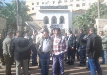 موظفو الاصلاح الزراعى المعتصمين تحدد مطالبها للحكومة
