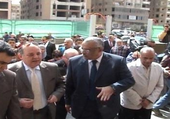 فى جولة تفقدية لمبني دار الوثائق بالفسطاط