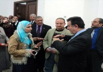 جولة لرئيس جامعة بنها لتفقد الدراسة بكلية التربية