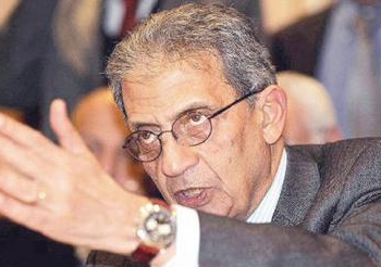 عمرو موسى يدين حادث جامعة القاهرة الارهابي