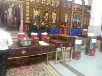 بعد قليل البابا تواضروس يبدأ عمل الميرون “38” فى تاريخ الكنيسة