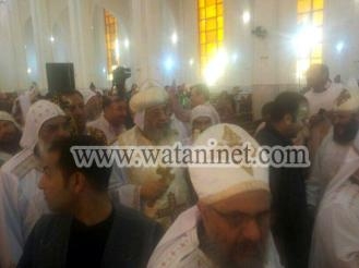 زفة الميرون تبدأ من الكنيسة الأثرية و أجراس الدير تدق فرحا
