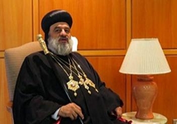 بطريرك السريان الأرثوذكس يعود من العراق بتعزية كبيرة من أهلها