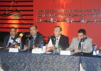 خلال مؤتمر مجلس الأعمال المصري الكندي :