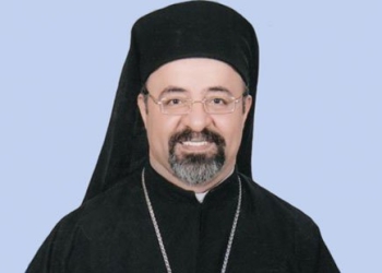 مطران كاثوليك المنيا يفتتح فرح الانجيل للعام الجامعي 2014