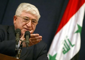 الرئيس العراقي يلتقى وزير الخارجية الكندي لمواجهة الإرهاب